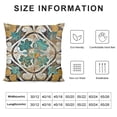 thumbnail image 5 of YINGXI Decorative Throw Pillow Cover Case for Bedroom Couch Sofa Home Decor Tile with Pattern Square 20x20in, 5 of 5