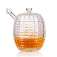 thumbnail image 4 of VONKY Transparent Glass Honey Jar With Dipper Easy To Clean And Large Capacity Exquisite Appearance A, 4 of 6