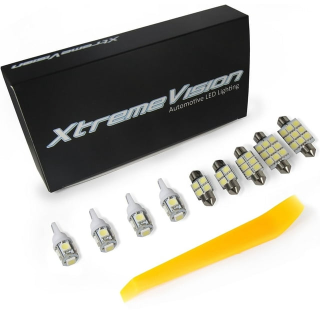 XtremeVision Intérieur LED pour Infiniti G35 G37 Berline 2007-2014 10 Pcs Kit LED Intérieur Rose + Outil d'Installation