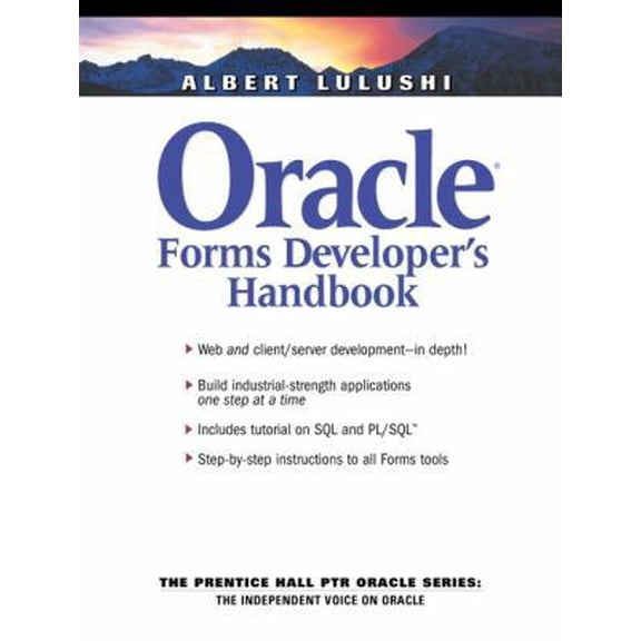 Pre-Owned Oracle Forms Developer's Handbook (Paperback) by Albert Lulushi