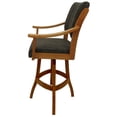 thumbnail image 3 of Casa Solid Wood Extra Tall 34" Bar Stool - Sanora Brown - Honey, 3 of 3