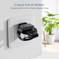 thumbnail image 4 of Cargador inalámbrico portátil USBA + USBC estación de carga rápida magnética Likrtyny para iWatch 7 6 5 4 3 2 1 SE Apple Watch Series, 4 of 8
