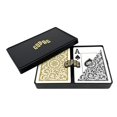 thumbnail image 1 of Copag Poker Size Jumbo Index 1546 Playing Cards (Black Gold Setup), 1 of 8