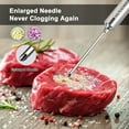 thumbnail image 3 of BBQ Monster Meat Injector Syringe Kit with 4 Professional Marinade Injector Needles for BBQ Grill Smoker, Turkey and Brisket; 2-oz Large Capacity, Including Paper User Manual, Recipe E-Book (PDF), 3 of 7