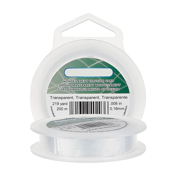 Nylon Wire Fishing Line Clear 0.16mm about 218.72 yards(200m)/roll