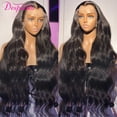 thumbnail image 1 of Peluca Frontal de encaje de cabello humano, peluca de encaje HD con ondas corporales 13x6 13x4, pelucas de cabello humano con frente de encaje para mujeres, peluca sin pegamento ondulada india cruda Tan Jianjun unisex, 1 of 1