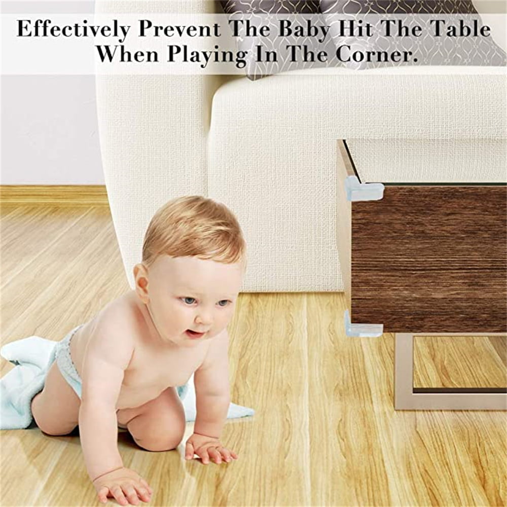 Corner Protector for Baby (20-Pack),Table Corner Protectors for Baby Corner  Guards，Baby Proof Clear Safety Guards，12 L-Shaped and 8 Round-Shaped Furniture  Corner Covers for Baby Child Keep Safe