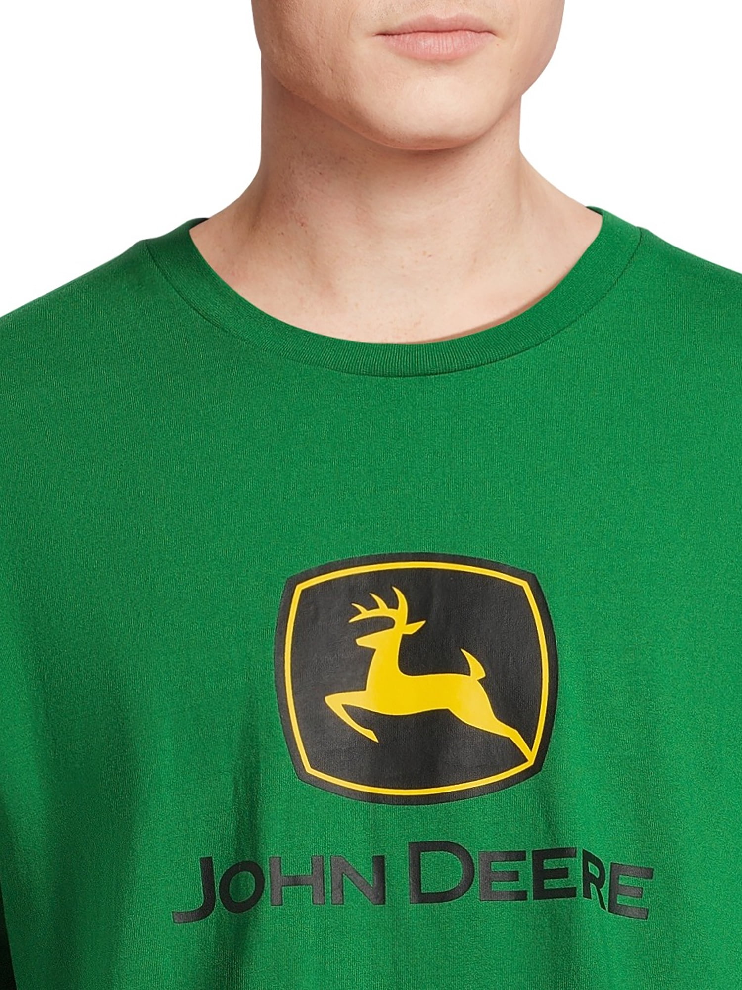 John Deere Men's Short Sleeve Logo Graphic Tee