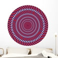 thumbnail image 1 of Optical Illusion Wall Decal by Wallmonkeys Peel and Stick Graphic (48 in H x 48 in W) WM318797, 1 of 4