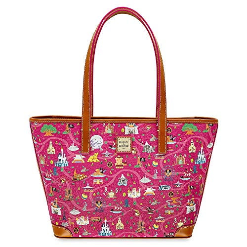 disney paw prints tote bolsa by dooney & bourke
