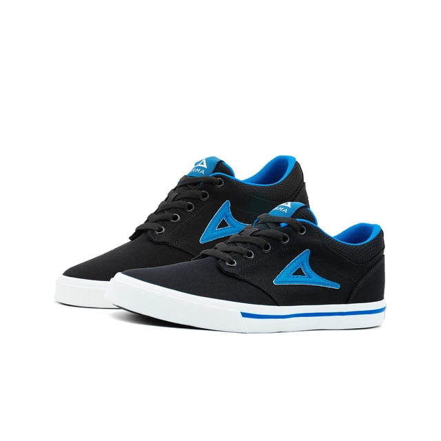 Tenis Pirma Para Hombre Urbano Skate Vulcanizados Negro/Azul negro 26