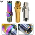 thumbnail image 2 of 1pcs Bike Front Fork Titanium V-brake Column Screw M8/M10 Titanium Bolt DIY, 2 of 4