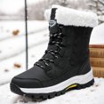 thumbnail image 4 of Botas Nieve Ligeras para Botines Tenis Mujer Con Cordones Peludos Cálidos Y Acogedores, 4 of 9
