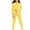 Yellow, variant on ICHUANYI Women 2 Piece Outfits Sweatsuit Set 2023 Fall Trendy Oversized Half Zip Sweatshirt Wide Leg Sweatpant Lounge Set Tracksuit