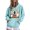 B-Light Blue, variant on Hoodies for Women Fall Halloween Graphic Outfits Oversized Hoodies Comfy Sweatshirts Casual Tops with Pockets M