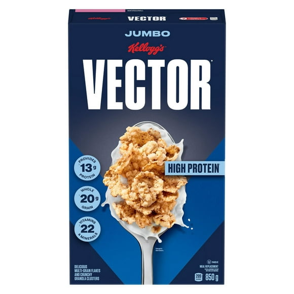 Kellogg's Vector Meal Replacement Jumbo, 850g, Cereal, 850g