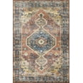 thumbnail image 1 of SKYE 3'-6" x 5'-6",Color - RUST / BLUE, 1 of 6