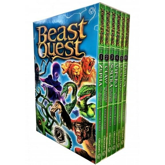 Beast Quest Box Set Series 2 The Golden Armour 6 Books Collection Set (Books 7-12)