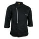 thumbnail image 4 of 2xRetro Chef Chaqueta Abrigo Uniforme Manga Larga Hotel Cocina Negro Yuyangstore Chaqueta de chef de manga larga, 4 of 8