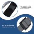 thumbnail image 2 of OULII 2 Pcs Gymnastics Rings Grey Training Equipment for Outdoor Use, 2 of 4