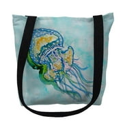 13 x 13 in. Jelly Fish Tote Bag - Small