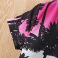 thumbnail image 7 of Summer Boys Girls 2 Piece Outfits Toddler Boy Clothing Sets Stylish Dinosaur All Over Print T-Shirt Denim Shorts Outfit, 7 of 7