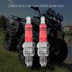 thumbnail image 2 of Paquete de 2 Carreras 3 Bujía Electrodo A7Tc para 50Cc 110Cc 125Cc 150Cc Atv Scooter Dirt Bike Go Kart, 2 of 5