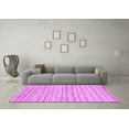 thumbnail image 3 of Ahgly Company Indoor Rectangle Abstract Purple Modern Area Rugs, 8' x 10', 3 of 4