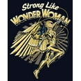 thumbnail image 2 of Girl's Wonder Woman 1984 Strong Woman  Graphic Tee Navy Blue X Large, 2 of 4