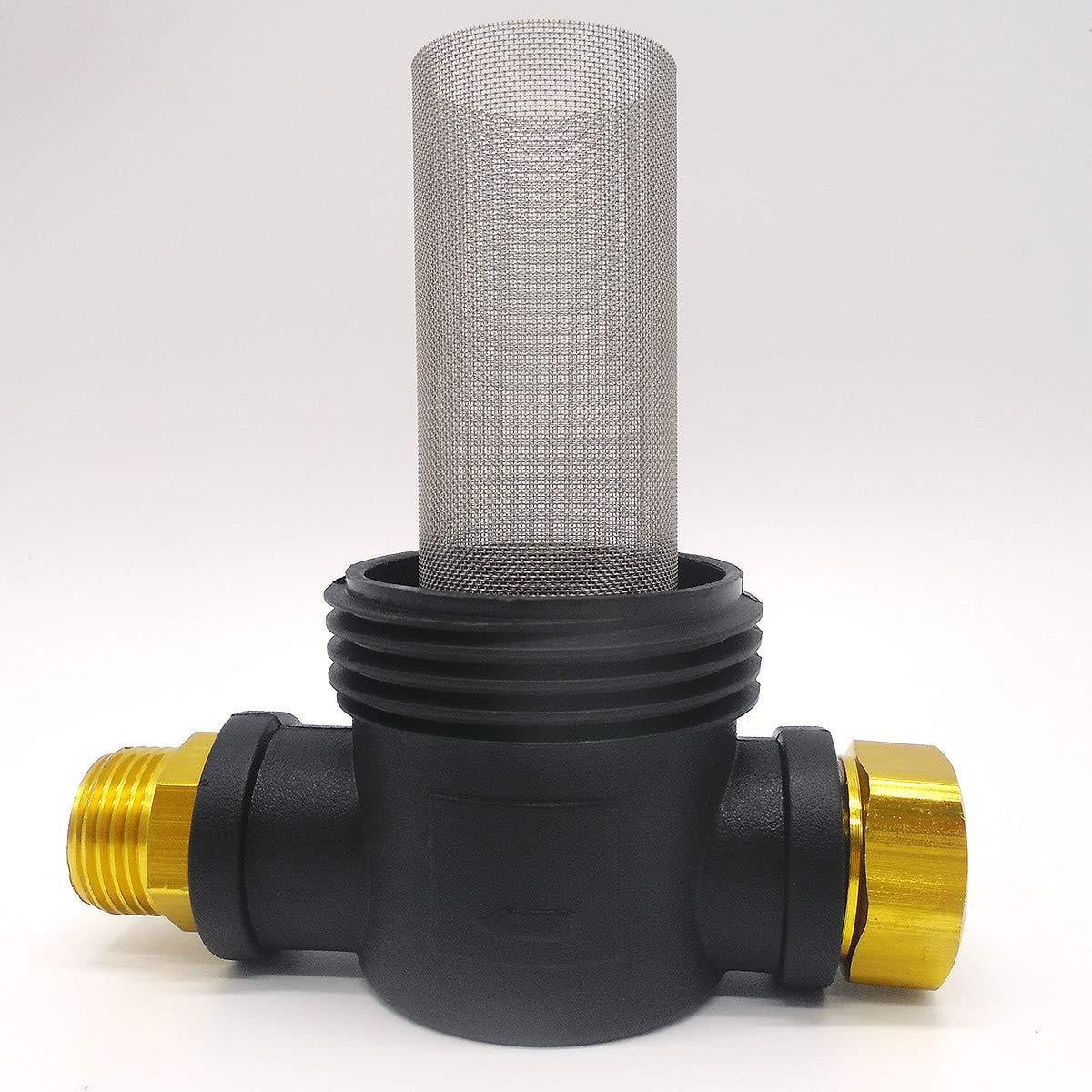 40 Mesh Ketofa Garden Hose Filter Attachment for Outdoor Gardening Inlet Water and Pressure Washers