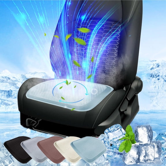 Gel Seat Cushion, Honeycomb Ice Cooler Pad for Long Sitting, Summer Cool Seat Cushion for Office and Car, Ergonomic Breathable Chair Mat for Comfort and Pressure Relief Support, by UKHCCC