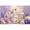 B, variant on LUUFILx Purple Butterfly Floral Photography Background Polyester DIY Party Decoration Banner Suitable for Brides' Baptism Birthday Party