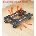 thumbnail image 3 of 1 Pce Support Transparent Amovible pour Boîtier d'Ordinateur avec Roulettes de Freinage Support de Bureau PC CPU Extensible Tablette Personnalisée Orange 1 Pce, 3 of 6