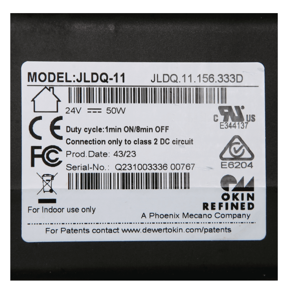 Power Recliner Sofa Lift Chair Okin Motor Model JLDQ.11.156.333D Lift Chairs Actuator Replacement