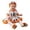Orange, variant on Toddler Baby Girls Outfits My First Halloween Letter Witch Hat Tutu Skirt Dress Set with Headband and Socks Clothes Set for Infants 3-6 Months
