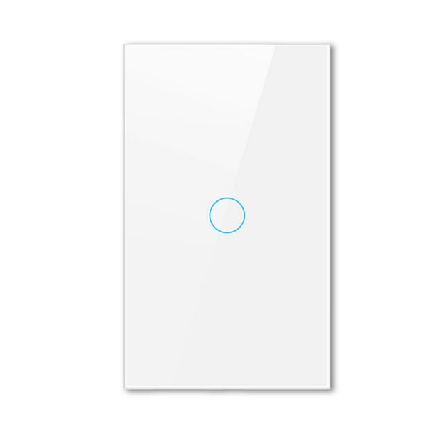 Interruptor táctil inalámbrico Naiovety US Smart Home WiFi 433.92MHz panel de vidrio templado Tipo 120