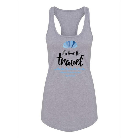 Time For Travel Racerback Tank Women -Image by Shutterstock, Female Small