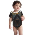 thumbnail image 2 of Yiaed Rustic Cabin Autumn Forest Print Infant Climbing Short Sleeve Onesie One-Piece Baby Bodysuit Clothes 0-12 Months -, 2 of 6