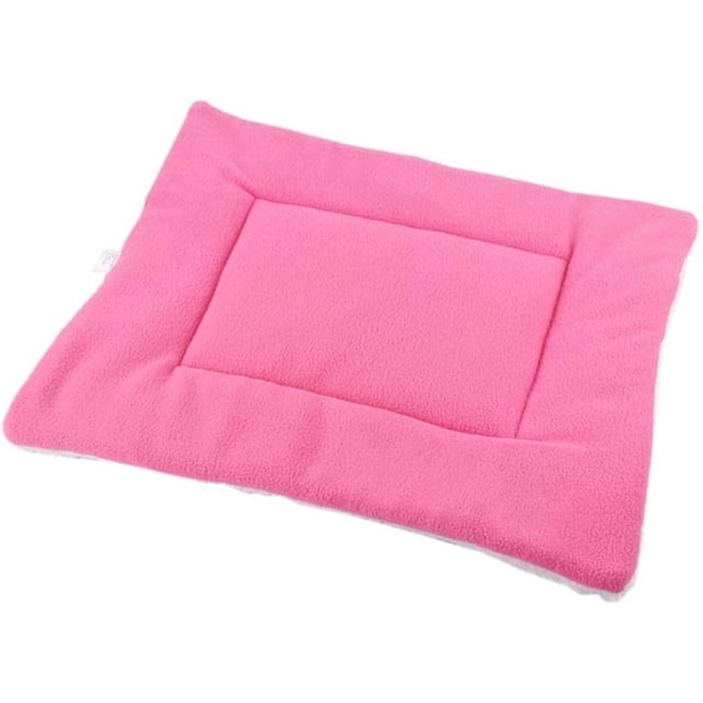 Rose - Almohada universal para mascotas - Cojín cuadrado de felpa suave para dormir para perros y gatos - S: 45 x 32 cm (1 unidad)