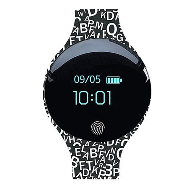 Smart Bluetooth 4.0 Reloj de pulsera Mujer Deporte Fitness Pantalla táctil Impermeable Reloj inteligente con pulsera Inevent DZ7225-02B
