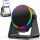 thumbnail image 1 of wonima11 Bluetooth Speaker, Wireless Induction Speaker with Phone Stand & RGB Light, HD Surround Sound, Compatible with iPhone/Android/iPad/Samsung, Birthday Gift for Men Women, 1 of 1