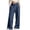 Blue, variant on zaveiop Wide Leg Sweatpants Women High Waist Fleece Lined Sweat Pants Baggy Straight Athletic Pants with Pockets (Khaki, L)