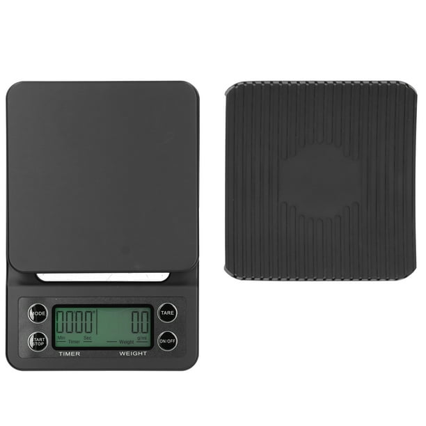 Báscula de café electrónica Jadeshay multifuncional 3 kg/0,1 g Suministros de pesaje Báscula de alimentos