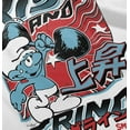 thumbnail image 4 of The Smurfs Kanji Rise and Grind Youth T Shirt Tee Boys Infant Toddler Brisco Brands 12M, 4 of 5