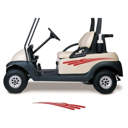 Golf Cart Decals Accessories Go Kart Stickers ORV Side By Side Graphics GC93