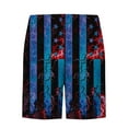 thumbnail image 4 of Beach Shorts for Men 2023 Trendy,Men's Swimming Trunks Water Sports Tropical Hawaiian Beach Board Shorts with Drawstring Pockets, 4 of 4