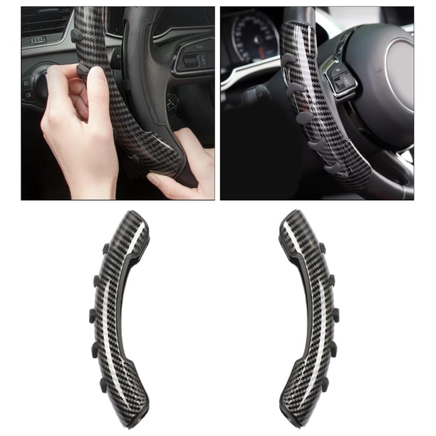 Cubierta del Volante del Coche Cola Fibra de Carbono