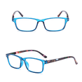 thumbnail image 2 of 3 Pairs Mens Womens Spring Hinges Reading Glasses Rectangle Readers, 2 of 2