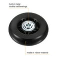 thumbnail image 4 of Uxcell Replacement Luggage Wheels 64x18mm Suitcase Wheel Repair Kits 2 PU Bearing Wheels for Trolley Bag, Inline Skate, 4 of 5