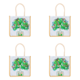 thumbnail image 1 of Bolso Pintura Diamantes 5D Bolsas Almacenamiento Compras Lino Belleza DIY (GT5013), 1 of 9